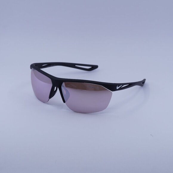 NIKE TAILWIND M EV0982 011 Sunglasses Black Shield Frame, Mirror Lenses - Picture 1 of 10